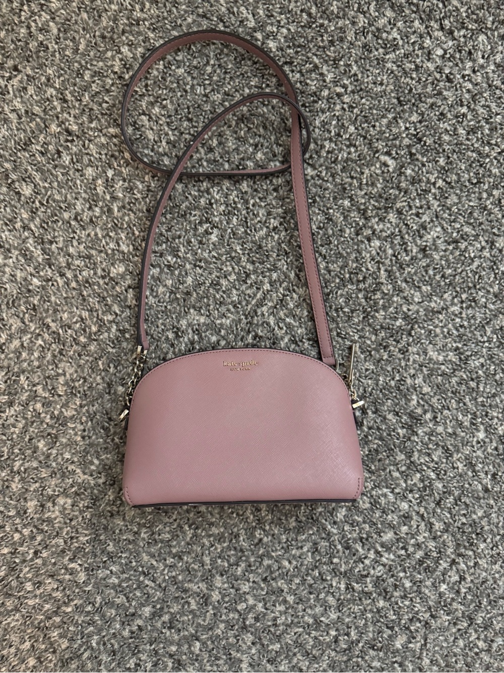 kate spade mauve dome crossbody bag